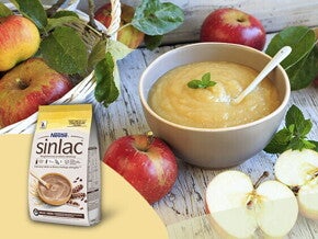 Delikatny deser jabłkowy po 6. miesiącu