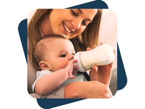 Karmienie mieszane i butelką