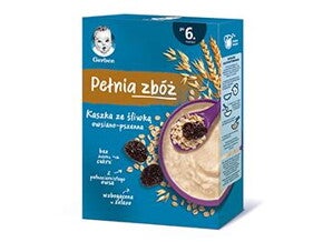 kaszka gerber owsiano pszenna ze śliwką
