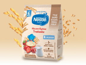 Nestlé Kaszka mleczno-ryżowa Truskawka