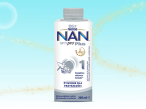 NAN OPTIPRO® Plus 1 HM-O w płynie | Nestlé Baby&me