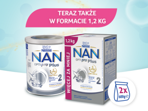 NAN Optipro Plus - duże pojemności
