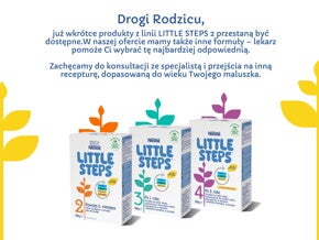 Wycofanie produktów Little Steps - baner