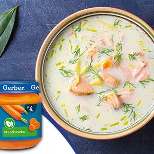 Delikatna zupa rybna – po 10. miesiącu
