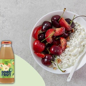 Makaron z serem i wiśniami – po 12. miesiącu