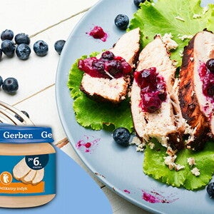 Pierś z indyka z czarną porzeczką – po 18. miesiącu