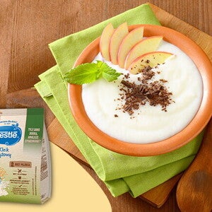 Przecier z jabłka z kleikiem ryżowym po 6. miesiącu