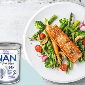 Obiadek z rybką po 6. miesiącu