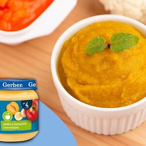 Zupka kalafiorowa z czerwoną papryką po 4. miesiącu