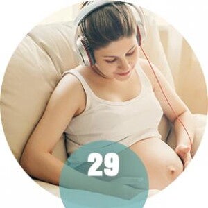 29 tygodnia ciąży - jak kształtuje się zmysł słuchu dziecka?
