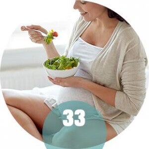 Dieta w 33 tygodniu ciąży