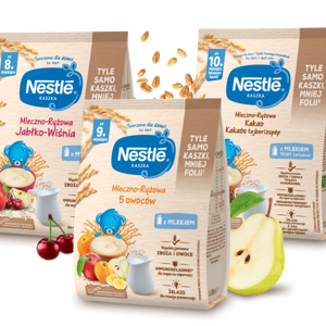 Nestlé Kaszki mleczno-ryżowe Nestlé Kaszki mleczno-ryżowe