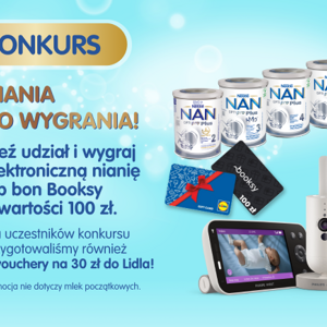 Odbierz 30 zł do Lidla i graj o elektroniczną nianię!