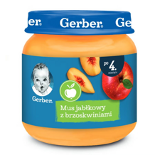 Gerber Mus Jabłkowy z brzoskwiniami