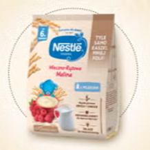 Nestlé Kaszka mleczno-ryżowa Malina
