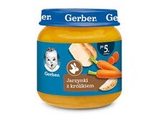 gerber jarzynki z krolikiem