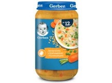 Gerber Zupka jarzynowa z kurczakiem i kluseczkami