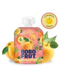 BOBO FRUT Deserek Jabłko, morela, marchew