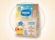 Nestlé Kaszka Dzień dobry mleczno- ryżowo-kukurydziana Jabłko-Banan-Morela