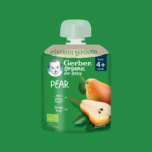 Gerber Organic deserek w tubce gruszka