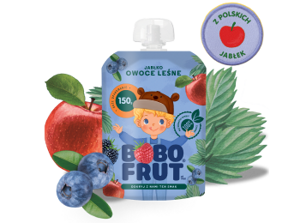 BOBO FRUT Deserek jabłko, owoce leśne BOBO FRUT Deserek jabłko, owoce leśne