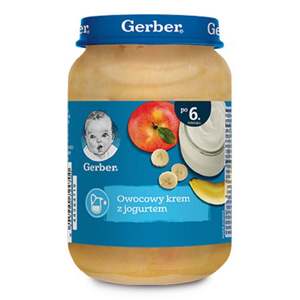 Gerber Owocowy krem z jogurtem