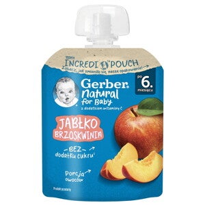 Gerber Deserek jabłko, brzoskwinia 