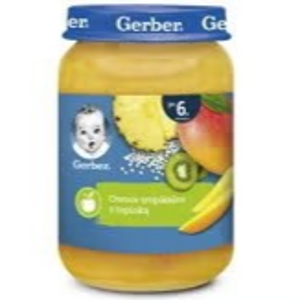 Gerber Owoce tropikalne z tapioką