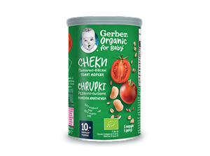 Gerber organic nutri puffs chrupki pszenno-owsiane pomidor marchewka Gerber organic nutri puffs chrupki pszenno-owsiane pomidor marchewka