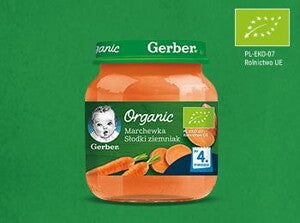 marchewka-slodki-ziemniak Gerber Organic Marchewka słodki ziemniak