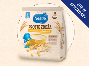 Nestlé Proste Zboża Kaszka ryżowo-kukurydziana o smaku bananowym