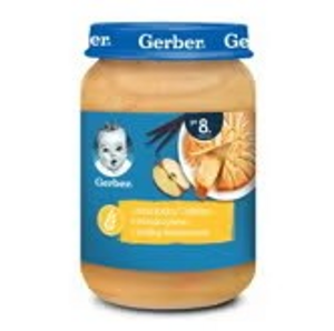 Gerber "Szarlotka" jabłka z biszkoptem i nutką waniliową