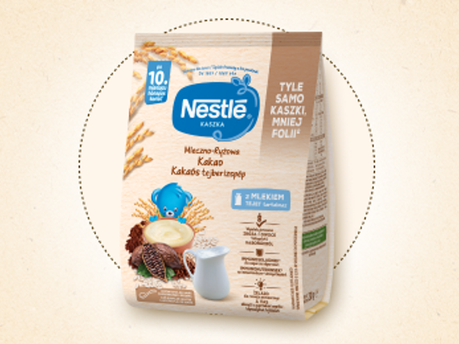 Nestlé Kaszka mleczno-ryżowa Kakao