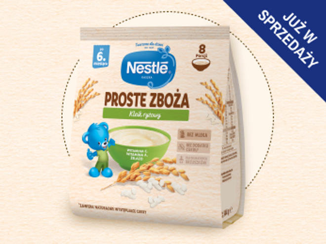 Nestlé Proste Zboża Kleik ryżowy