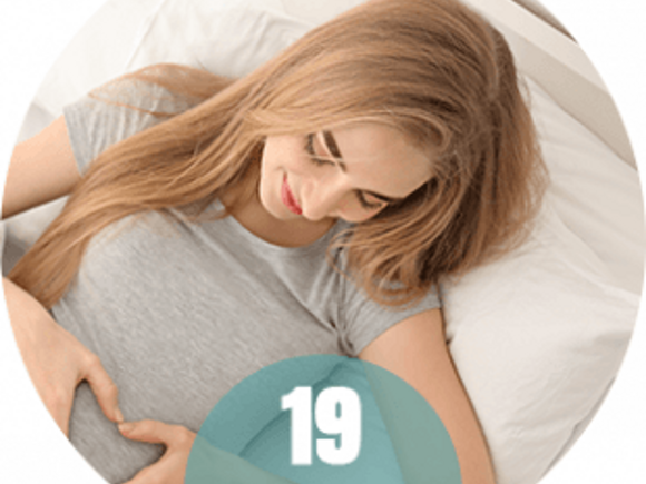 kobieta w 19 tygodniu ciąży