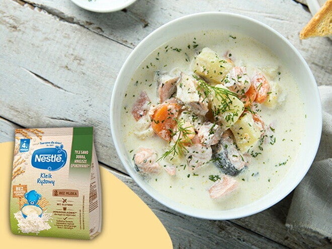 Smażone eskalopki z ryby z koperkiem - po 24. miesiącu