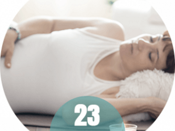 Kobieta w 23 tygodniu ciąży