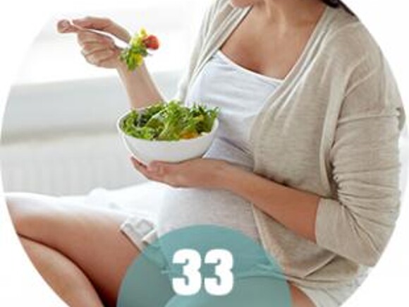 Dieta w 33 tygodniu ciąży