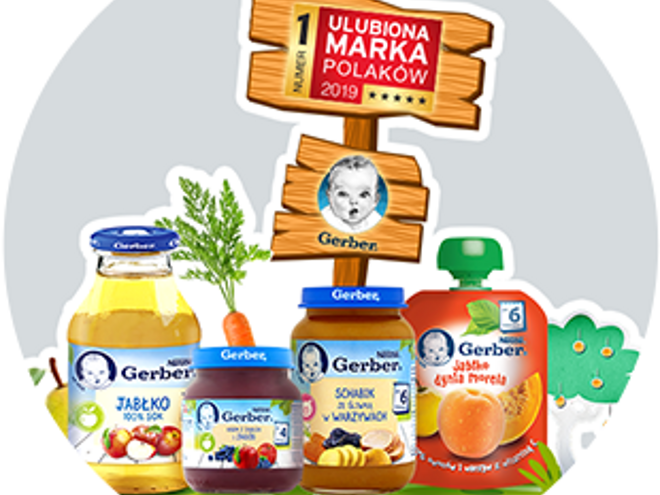 Zdrowy Start | Gerber – Ulubiona Marka Polaków 2019 Zdrowy Start | Gerber – Ulubiona Marka Polaków 2019