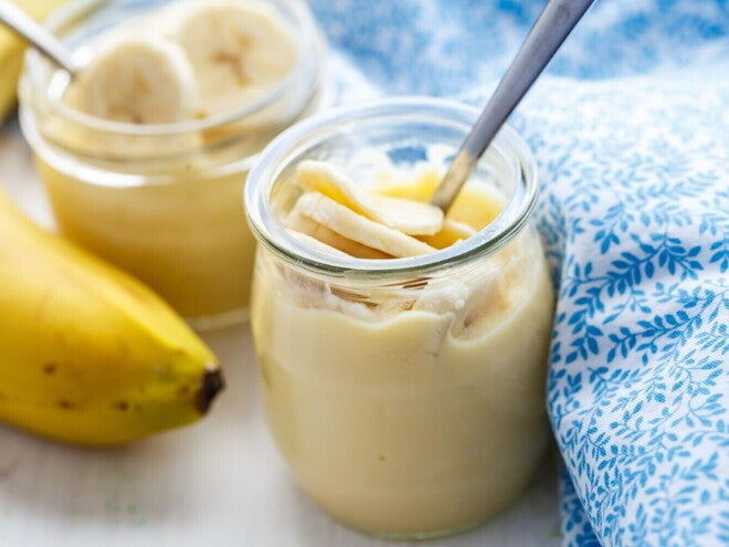 Krem bananowy po 4. miesiącu