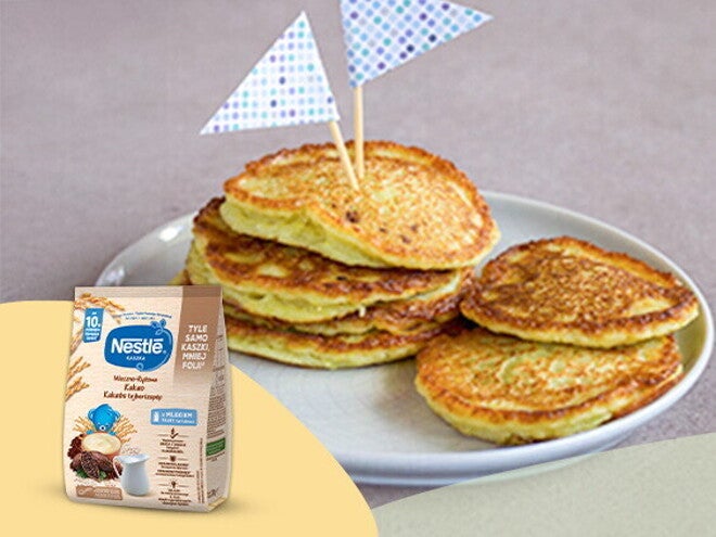 Placuszki warzywne po 12. miesiącu