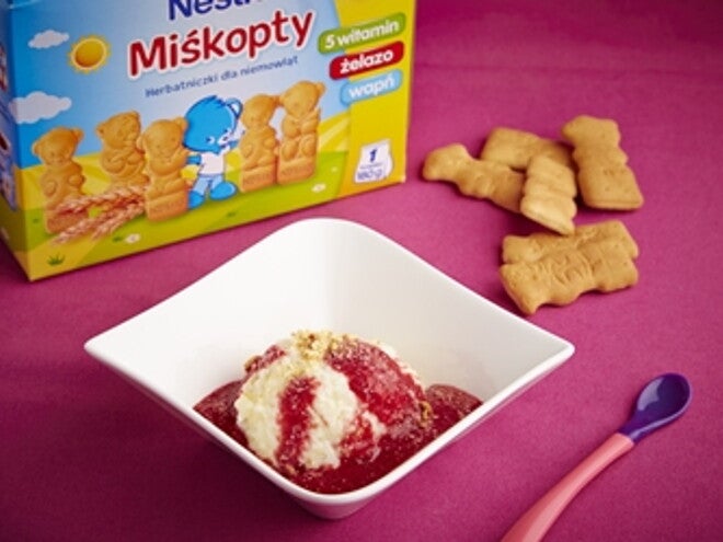 Ryż z owocami po 9. miesiącu