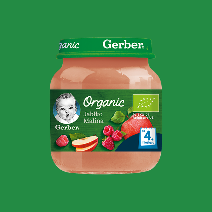 Gerber jablko malina
