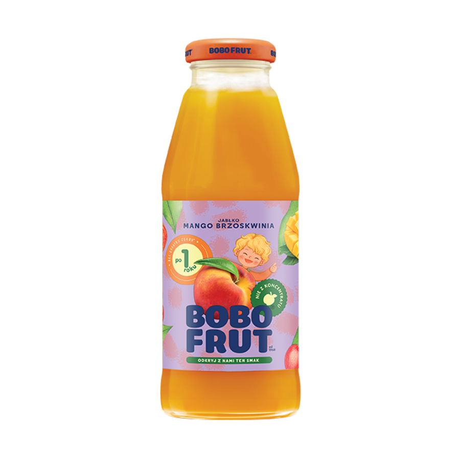 Nektar owocowy jabłko-mango-brzoskwinia