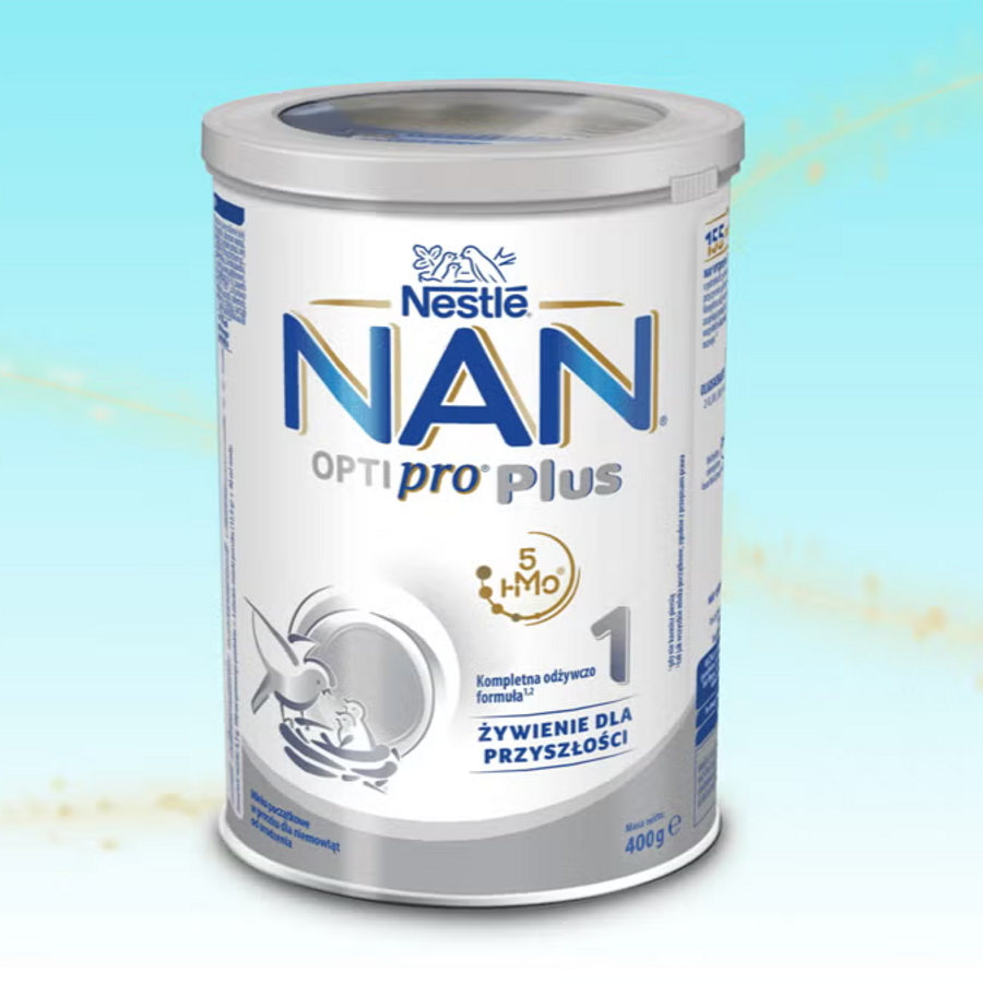 NAN OPTIPRO Plus 1 HMO - Mleko początkowe