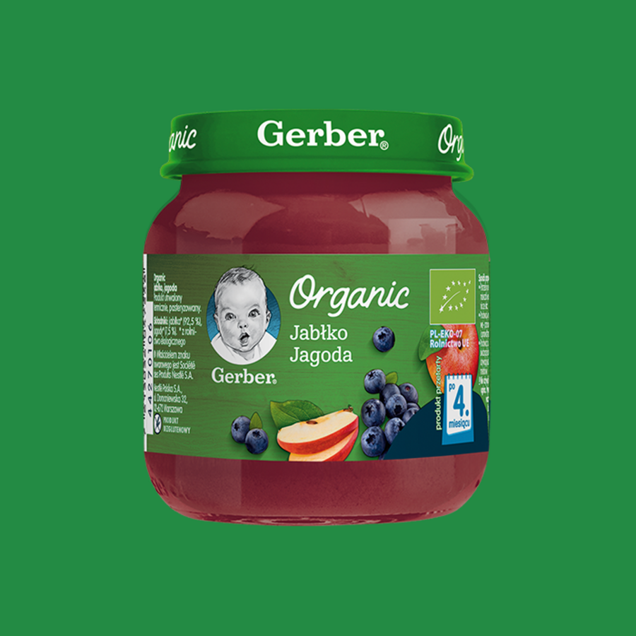 Gerber Organic Jabłko jagoda