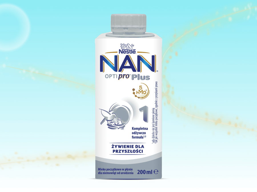 NAN OPTIPRO® Plus 1 HM-O w płynie | Nestlé Baby&me