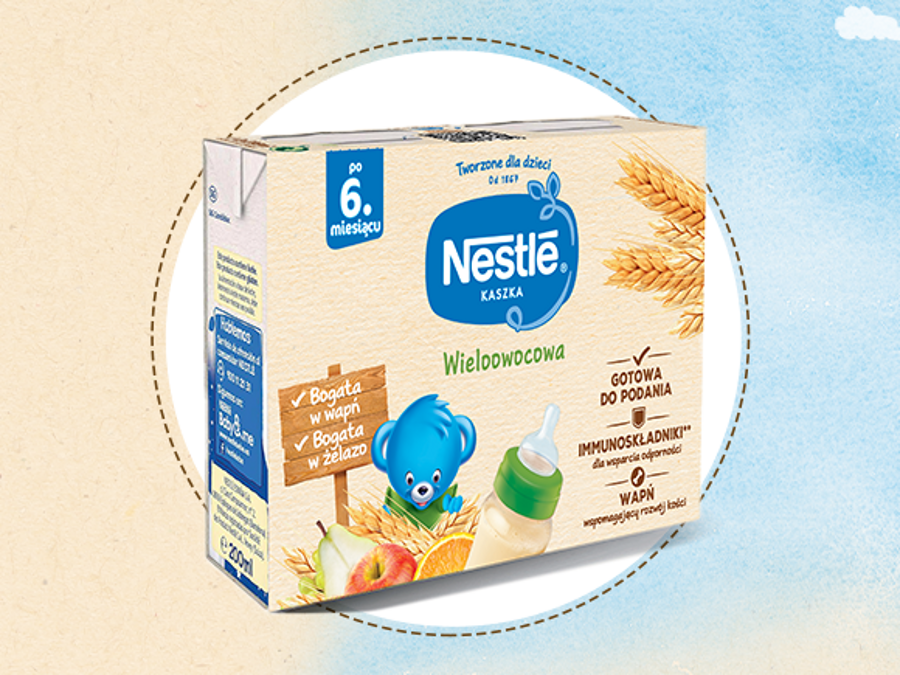 Nestlé kaszka do picia wieloowocowa