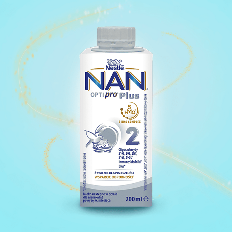 NAN Optipro® Plus 2 HMO w płynie