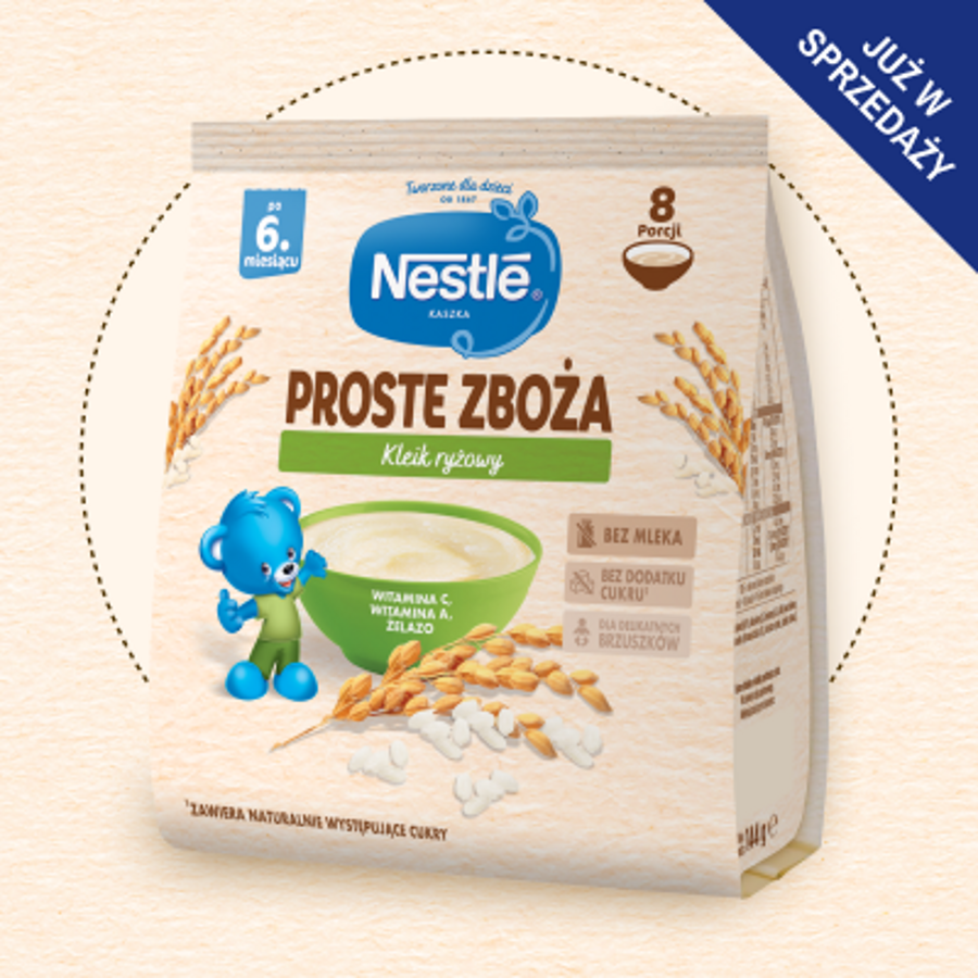 Nestlé Proste Zboża Kleik ryżowy